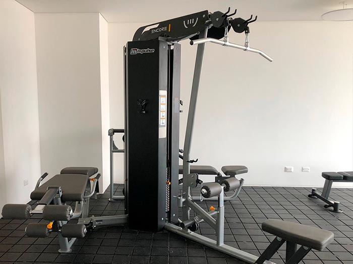 Maquina-Multifuerza Porto Horizonte Gimnasio elipticas