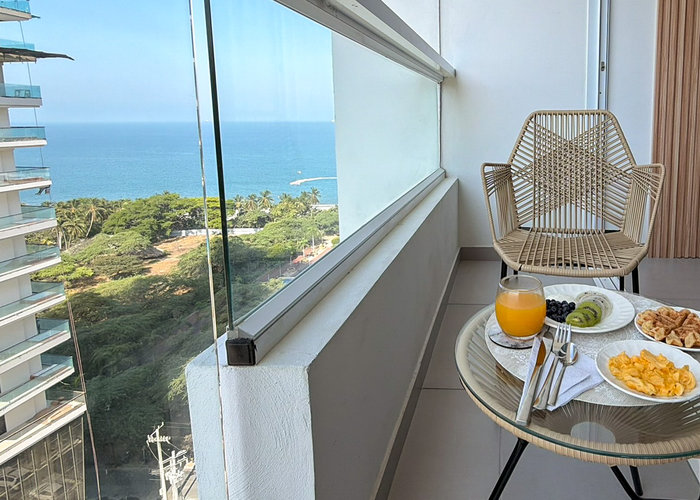 desayuno suite 1405-pweb Sala Apartamento en renta santa marta