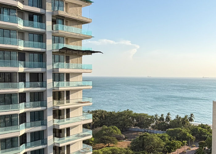 vista balcon s1405-pweb Sala Apartamento en renta santa marta